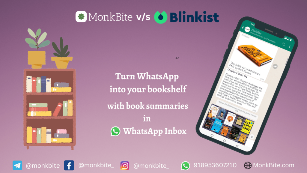 Best Platform to Read Book Summary: MonkBite